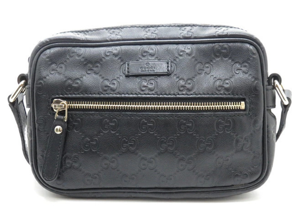 Gucci Bag Hobo Gucci Guccissima Black Calfskin